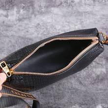 1 pezzo Borsa a tracolla tote da donna con stampa coccodrillo