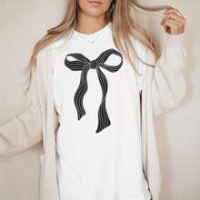 Black Bow Shirt, Black Ribbon Shirt, Coquette Shirt, Ft Girl Aesthetic Shirt, Goth Coquette, Black Coquette220G Heavyweight 100% Cotton T-Shirt . This Offers A Structured Fit, Soft Feel, And Long-Lasting Wear. Perfect For Casual Styletops For Wo Vintage Clothes Wo Clothes Wo Vintage Wo Tops Mujer Cute Tops Wo Cotton Wo Clog Halloween Camisas Summer Clothes Wo Casual Punk Western Tops Wo Fourth Of July Outfit Kpop Cowboy Outfits For Wo Ry Ropa 100% Cotton Y7k Ing Cute Gothic Wo Clothes Black And White Top Vintage Tops Cloth For Wo White Goth Inawly Retro Clothes For Wo Korean Fashion Wo Camisas Para Mujer - White - View 1