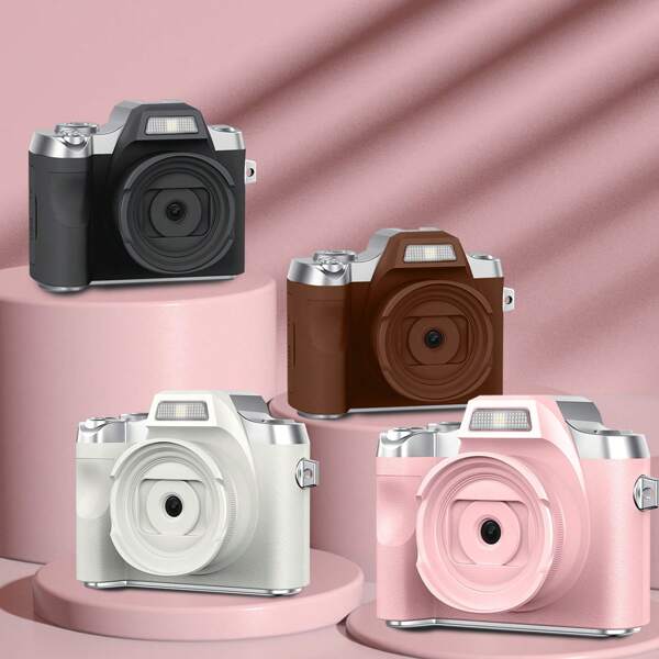 Ordinary Digital Camera CCD Miniature High-Definition Photography With Built-In Flash,Convenient For Campus Outdoor Travel,Vlog Artifact For Travel Photography