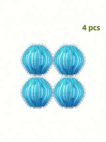 Bolas para eliminación del pelo de mascotas en la lavadora, bolas esponjosas para la colada - Anti, bolas de limpieza para la lavadora, atrapapelusas reutilizables y duraderas, mantiene la ropa y la ropa de cama sin pelos, esencial para los dueños de mascotas - mejora tu experiencia de lavandería