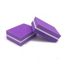 [2/5/10 pezzi] Lime per unghie in spugna, buffer per unghie in spugna da 100/180 grana, blocchi per unghie in schiuma EVA, lucidanti e modellanti per unghie reversibili, strumenti colorati per la cura delle unghie