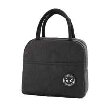 1pc Bestselling Insulated Lunch Bag With Bear Pattern - Waterproof & Portable, Suitable For School And Office - Keeps Food Fresh & Warm, Insulated Aluminum Foil Lunch Box Bag, Tote Bag, Picnic