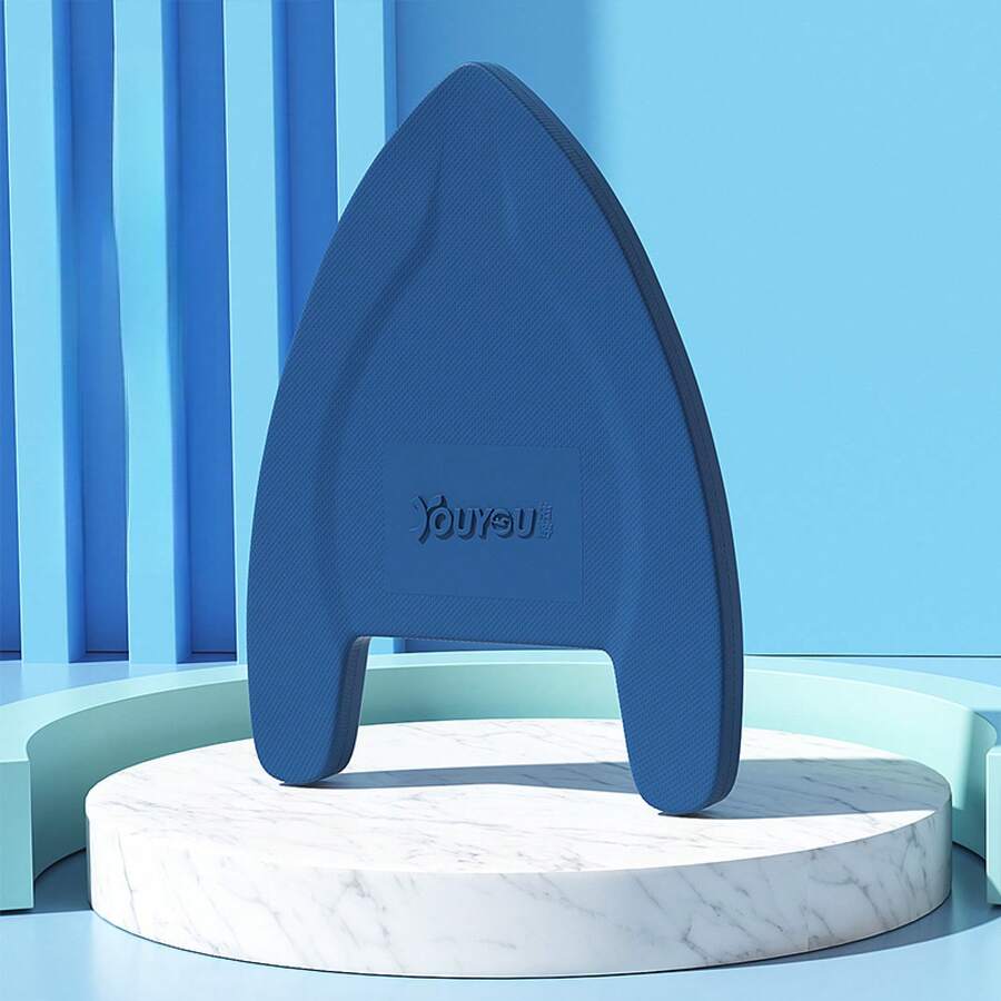 New EVA Swimming Kickboard A-Type Board Beginners Training Fashionable Swimming Aid - Blue (under 180 Catties) - View 1