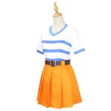 1 Conjunto Fantasia de Cosplay Realista de One Piece para Performance, Adequado para Feriados, Festas ou Cosplay Diário de Halloween