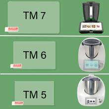 2PCS/1PC Screen Protector Compatible With Thermomix TM7 TM6 Tempered Glass High Alumina Tempered Glass