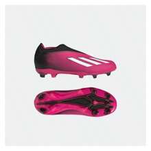 Adidas X Speedportal+ FG J GZ5120 Unisex Kid's Black/Pink Soccer Cleats 6 NX1114