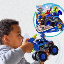 Spin Master Rescue Fleet Series - Rocky Transformable Monster Truck Green Recycling-Themed With Interchangeable Tool Attachments, Design For Creative Play (PVC Material, 3+ Years, Non-Slip Traction, Play Set)