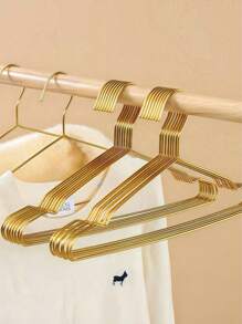 120Pcs The Golden Clothes Hanger Is An Anti-Slip And Space-Saving Clothes Storage Rack, Suitable For Pants, Jeans, And Scarves. It Is A Multifunctional Clothes Hanger And A Wardrobe Organizing Storage Rack, Which Can Be Used For Festival Decorations, Room Decorations, Home Decorations