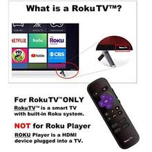 Hisense Roku TV Remote W Volume Control TV Power Button For All Hisense Roku Builtin TV T FOR Other Brand Roku TV T FOR Roku Player Box T FOR Roku Stick65hj - ['黑色的'] - 查看 6