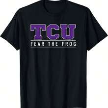 TCU Horned Frogs Between The Lines T-Shirt - màu đen - Xem 1