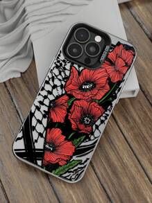 1 pieza Funda protectora de teléfono tipo mate antidesgaste y a la moda, compatible con múltiples modelos de teléfonos