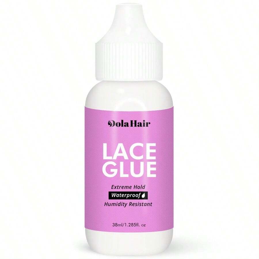Dolahair Extreme Hold Lace Glue For Wigs Waterproof Invisible Bonding 1.3 Ounce01 - LaceGlue1.3oz - View 1