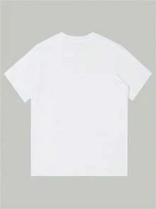 Funny Clothes For Men And Women, Printed T-Shirt With Loded Diper Diary Of A Wimp, Comfortable Summer Tops, Unisex Urban Fashion - 白色 - 查看 2