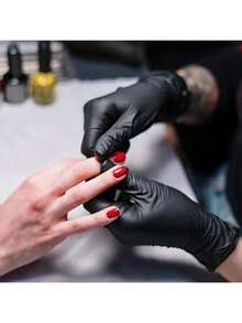 Disposable Nitrile Gloves(No Box), Durable Household Cleaning Gloves, Latex-Free, Waterproof And Anti-Static, Multi-Purpose Gloves, For Household Cleaning, Kitchen, Bathroom, Home, Household Supplies - Multicolor - View 9