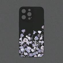 1 pieza de funda de teléfono a la modaNo incluye cordón ni soporte. Morado. FloresPatrón,ParaiPhone 161514131211XSPlusProMaxSE,A prueba de golpes,NuevoEstilosParaHombresYMujeres,SuaveCasos,CompletoCoberturaEngrosadoProtección, PerfectoRegaloParaCumpleaños y PascuaAMadre,Familia,Amigos,NovioNoviaYCompletoCoberturaParaLentesEncendido. Nueva Funda de Silicona Todo Incluido para Parejas - Negro - Ver 4