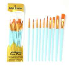 10pcs Fine Detail Painting Brush Art Craft Brush Set-Gifts For The Start Of School Season,Back To School,School Supplies