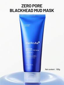 Medicube Zero Pore 黑頭泥膜 100g，冷卻肌膚與收斂毛孔，3分鐘快乾配方，含 AHA、BHA、PHA 與淨化毛孔泥，韓國泥膜 - 零孔黑頭泥面膜 - 查看 1