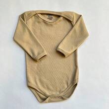 Baby Boy's Plain Bodysuit Kit 5 Pieces Long Sleeve Winter 100% Cotton. - 藏蓝色 - 查看 3