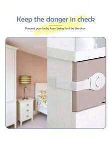 1/5/10 Pcs Child Safe Cabinet Lock, Baby Proof Drawer Lock, Finger Pinch Prevention, Buckle Design 5 Pcs 10 Pcs 1 Pc 1 10 Size Guide Return Policy More Information Shopping Security 1/2 Save Payments Secure Logistics Customer Service Privacy Protection