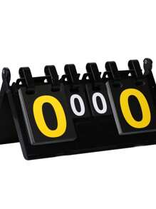 1pc Scoreboard, Flip-Style For Billiards, Soccer, Badminton, Basketball, Convenient Score Keeping Board