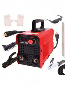 Inverter Welders For Portable Welding, Mini Tig Welding Machine, Portable Inverters 110V, Digital Display Welder - US B Type Plug(110-127V) - View 1