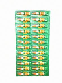 24 支装超级透明胶水，强力粘合，速干氰基丙烯酸酯胶水，适用于美甲、木材、橡胶、皮革、塑料、金属、水钻首饰、DIY 手工艺品等的粘合。学校用品，返校 - 彩色 - 查看 11