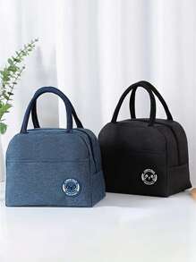 1 Stück isolierte Lunch-Tragetasche für den Schulanfang, thermische Lunchbox ohne Lebensmittelkontakt, geeignet für Schüler, Arbeiter, Camping, Dicke Aufbewahrungstasche