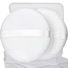 THE Owder Puff, 4.33'' Powder Puff For Body Powder,Large Body Powder Puff,Body Powder Puff And Container - 1 Count (Pack of 2) - 查看 1