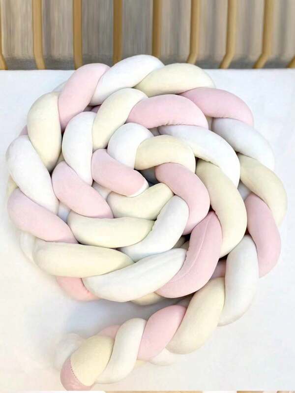 AIBOYING 1 Set Baby Kinderbett Matratze gewebtes weiches Pad, Baby Kinderbett Stoßschutz, Neugeborenen Bett Sicherheitsschiene, tragbares Reisebett Schutzgitter, Kinderzimmer Dekoration, Kinder Bettwäsche Zubehör