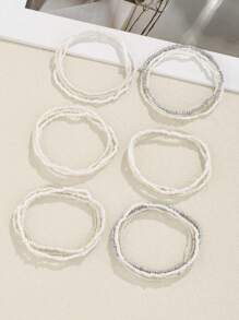 20 Stücke Bohemian Stil Glas Perlen Mehrreihige Armbänder für Frauen