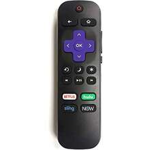 Hisense Roku TV Remote W Volume Control TV Power Button For All Hisense Roku Builtin TV T FOR Other Brand Roku TV T FOR Roku Player Box T FOR Roku Stick65hj - ['黑色的'] - 查看 1