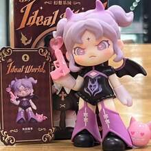 Muñecas de la serie Ideal World, coleccionables, excelentes opciones de regalo, adornos para automóviles, opciones de regalo de cumpleaños, muñecas pequeñas y lindas, colecciones de coleccionables, adornos de dibujos animados, decoraciones de muebles DORA - Multicolor - Ver 6