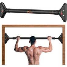 Sportneer Pull Up Bar: Strength Training Chin Up Bar Without Screws - Adjustable 29.5''-37'' Width Locking Mechanism Pull-Up Bar For Doorway - Max Load 440lbs For Home Gym Upper Body Workout, Non-Slip - 引體向上桿 - 查看 1