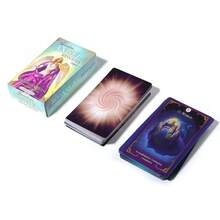 Gothic Mystic Divination Essential: Hand-Illustrated Guardian Angel Tarot Showcasing Ace Of Water Emotional Guidance & The Dreamer Archetype - Multicolor - View 2