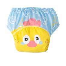 5pcs Children's Training Pants, Breathable Leak-Proof Baby Learning Pants, Washable Diapers, Infant Potty Training Pants, Newborn Training Pants, Reusable Baby Cloth Diapers, Suitable For Boys And Girls - Multicolor - View 85