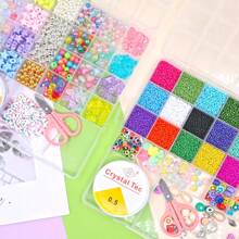 1 juego de pulsera de cuentas nueva, estilo casual y bonito, varios estilos a juego, estilo niña, colgante, arte decorativo, regalo para amigas, cuentas hechas a mano, ideal para uso diario y para regalar, crea tu propia pulsera a tu gusto.