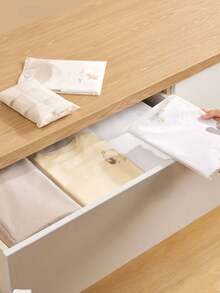 10 cái/12 cái/15 cái/20 cái/25 cái Túi đựng đồ du lịch, Túi đựng đồ di động dày PE, Túi đựng đồ trong suốt chống thấm nước dùng để phân loại quần áo - Nhiều màu - Xem 5