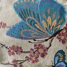 Summer New Fashion Mini Handbag, Double-Sided Gold Thread Embroidered Adorable Women Purse, Tote Bag, Butterfly Design