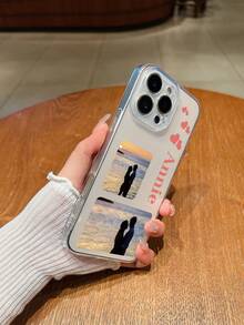 1 件定制个性化情侣手机壳，签名设计，TPU 透明硅胶壳，镜头保护，兼容 16 Pro Max/16 Pro/15 Pro Max/14 Pro Max/13 Pro Max 13 Pro/15 Pro、/A05/A04/A11/A24/A25/A26/A33/A12/A13/A14/A15/A52/A54/A55/S23 Ultra/S24 Ultra/A52S/13C/A15、HonorX6A/X7B/X8B/X6、SAM、Redmi。定制个性化，日常使用或特殊场合的礼物 - 無色 - 查看 6