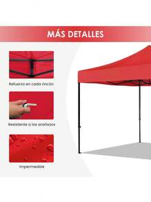 3x3 Carpas Para Jardin Repuesto De Lona Toldo Impermeable