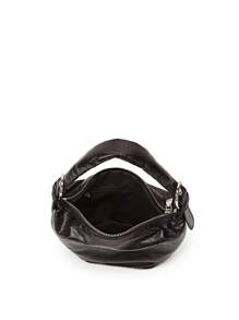 Bolso de mano de moda para mujeres con estilo de rock, bolso de hombro plegable y casual tipo empanadilla, bolso versátil de alta gama apto para salidas, citas, trabajo/oficina y viajes diarios