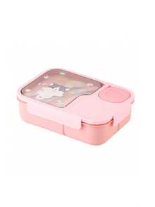 Personalized Children's Bento Lunch Box, Portable Leakproof Compartment Box, Sauce Container, Utensils, Microwave Friendly Large Capacity, Back To School - Multicolor - View 9