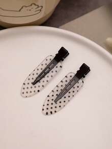 4pcs/Set Acetate Seamless Hairpin, Black & White, Acrylic Alligator Hair Clips, Cute Bangs & Hair Clips Accessories, Hair Accessories For Women, Hair Tools, Beauty Accessories, Curly Hair Accessories, Hair Accessory, Hair Accessories, Hair Accessories For Women,Fall,Travel, Hair Tools,Accessories Women, Hair Stuff,Fall,Hair Accessories,Hair Accessories For Women,Travel,Hair Accessory,Hair Accessories Women,Hair Tools,Hair Stuff,Stuff,Beauty Accessories,Gifts,Travel,Gifts For Women,Hair Stuff,Stocking Stuffers,Stocking Fillers,Stocking Stuffers For Women,Stocking Fillers Women, Stocking Stuffers For Adults,Stocking Fillers For Adult,Hair Stuff,Coming-Of-Age Hair Accessory, Hair Accessories,Gift Ideas For Women,Beauty Stocking Fillers, Gifts For Women - Black and White - View 7