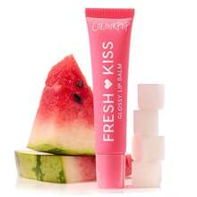 ColourPop Fresh Kiss Glossy Lip Balm - Hydrating Lip Care Enriched With Peptides, Hyaluronic Acid, Shea Butter & Vitamin E For An Ultra-Cushiony Formula - Strawberry Milk (0.49 Oz) Puh6dian