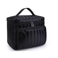 Cosmetic Travel Packing Organizer - Black - View 1