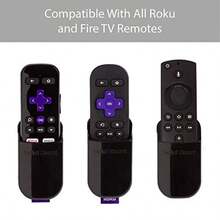 TotalMount Remote Holder For Roku And Fire TV Remotes1f2d - 高級黑色 - 查看 5