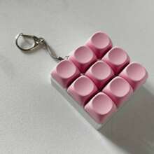 1/2 件减压钥匙扣、键盘按键设计、成人手指玩具、手指按压钥匙扣、镇静工具、专注和放松、适合新年/感恩节、复活节礼物、塑料材质（颜色随机）、坐立不安、坐立不安玩具、坐立不安、坐立不安玩具、坐立不安、坐立不安、键盘坐立不安、玩具钥匙扣、酷玩具