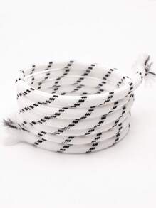 5M 5mm Corda Trançada Multiúso - Corda Colorida de Poliéster para Cordões Externos, Fazer Pulseiras, Chaveiros, Coleiras de Cachorro
