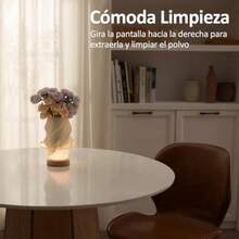Lampara de Mesa y Buro LED Lampara de Mesita de Noche Lampara Regulable con Control de Boton Lampara de Escritorio Moderno con 3 Colores Iluminacion Conector USB Luz de Lectura - como en la foto - Ver 5