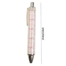 5pcs Pink Theme Retractable Ballpoint Pens - Adorable Cartoon Design With Bow Pattern, Colorful Appreciation Gift, Suitable For Office, School, Gift, Back To School Season